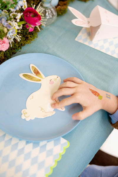 Party Deco - Napkins Bunny, mix, 14x15 cm: 1pkt/20pc. - תמונה 3