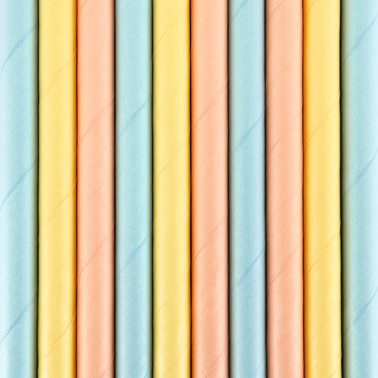 Party Deco - קשים מנייר Summer time, 19.5cm: 1pkt/10pc.
