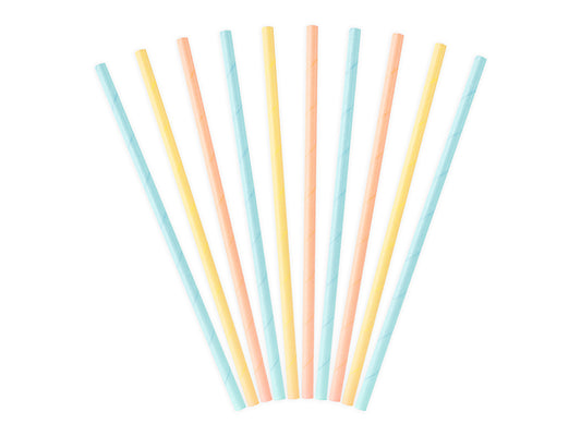 Party Deco - קשים מנייר Summer time, 19.5cm: 1pkt/10pc. - תמונה 2