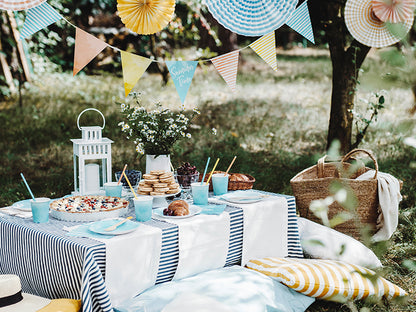 Party Deco - קשים מנייר Summer time, 19.5cm: 1pkt/10pc. - תמונה 5