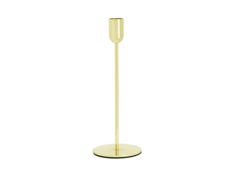 Party Deco - מעמד נרות gold, 22cm