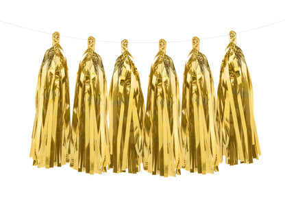 Party Deco - שרשרת טאסל gold