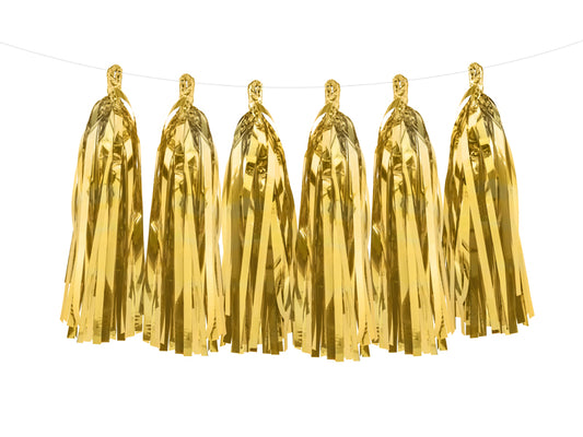 Party Deco - שרשרת טאסל gold