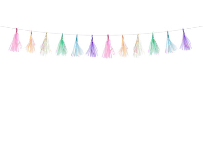 Party Deco - שרשרת טאסל mix, 1.2m