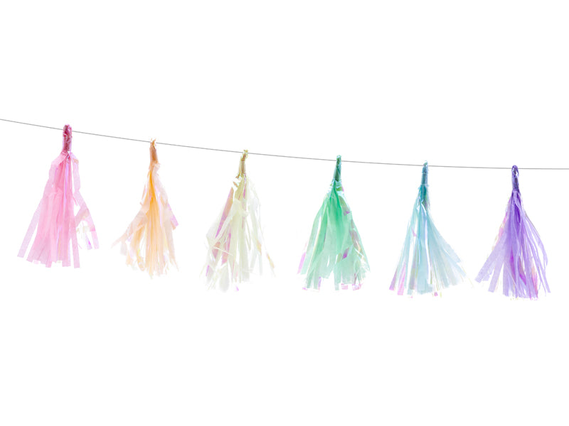Party Deco - שרשרת טאסל mix, 1.2m - תמונה 2