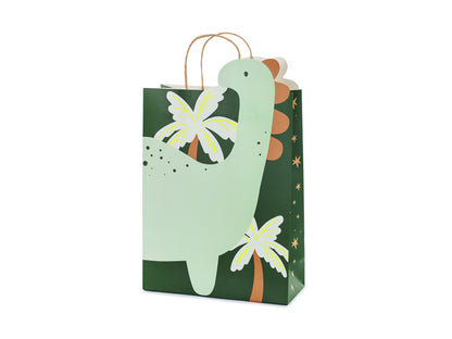 Party Deco - Gift bag Dinosaur, 10x24x37 cm, mix