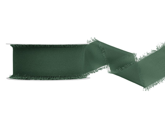 Party Deco - סרט שיפון bottle green, 40mm/10m