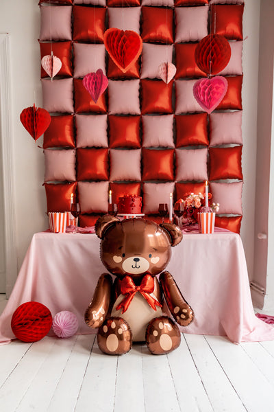 Party Deco - קישוט כוורת נייר Hearts, mix, 20-30 cm: 1pkt/3pc. - תמונה 3