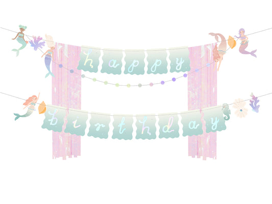 באנר Happy Birthday בת הים