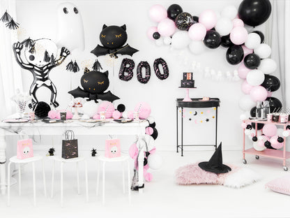PartyDeco - כדור כוורת ורוד בהיר 20 ס"מ