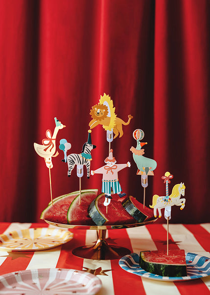 PartyDeco - קישוטי קאפקייקס קרקס