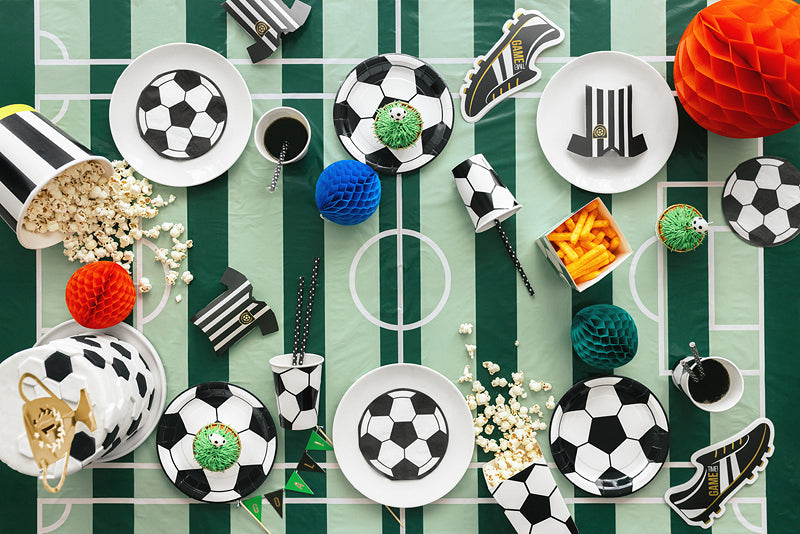PartyDeco - מפת שולחן מגרש כדורגל 120x180