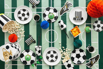 PartyDeco - מפת שולחן מגרש כדורגל 120x180