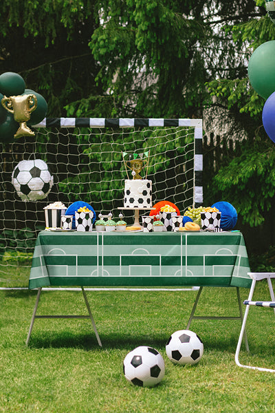PartyDeco - מפת שולחן מגרש כדורגל 120x180